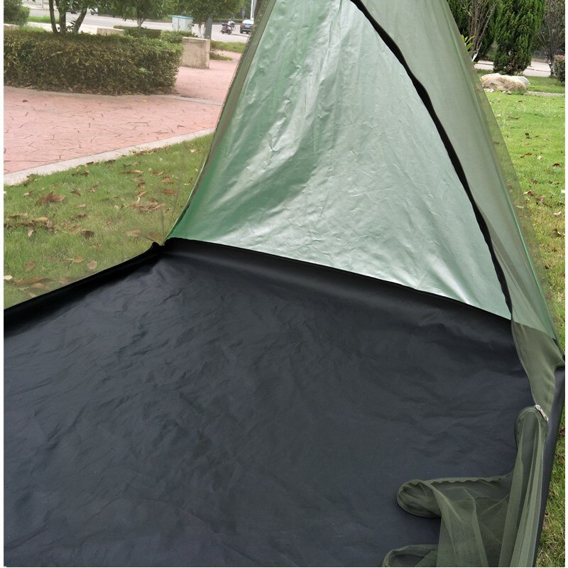 Cheap Goat Tents Ultralight Anti Mosquito Summer Mesh Tent 1  2 Person Portable Rodless Outdoor Camping Tent Inner Mesh Beach Tent 210x120x130cm   